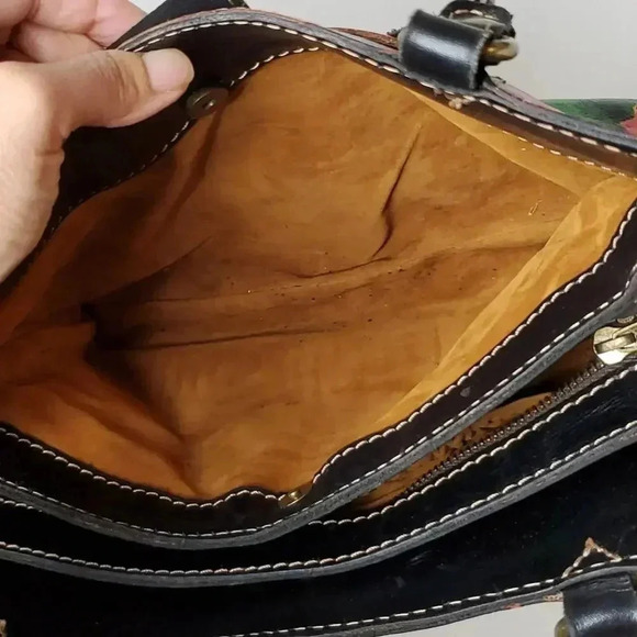 Patricia Nash Rienzo Floral Shoulder Handbag - Picture 8 of 13